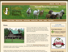 Tablet Screenshot of goldenacresranchflorida.com